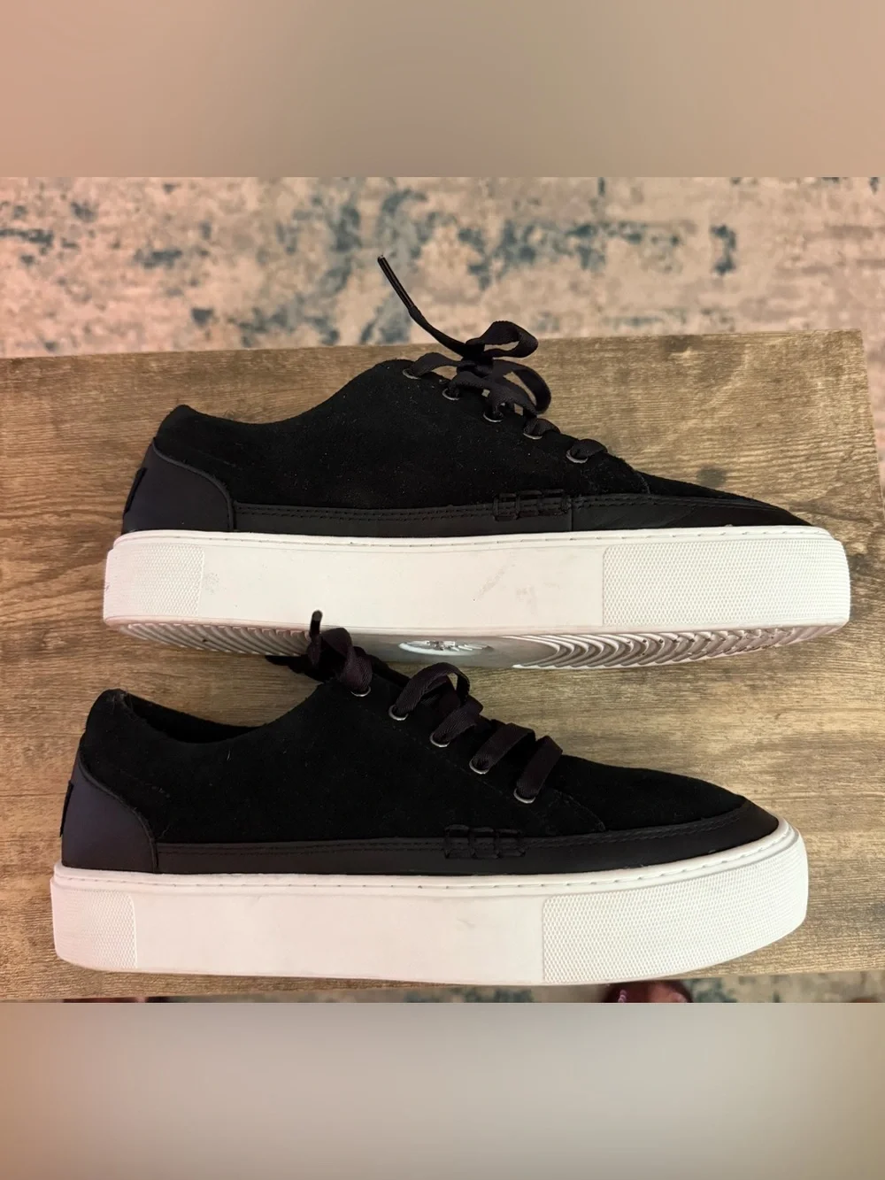 UGG Black Suede Sneakers
